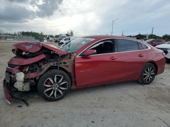  Salvage Chevrolet Malibu