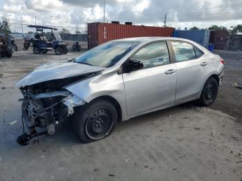  Salvage Toyota Corolla