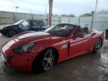  Salvage Ferrari California