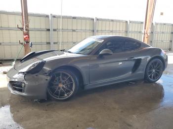  Salvage Porsche Cayman