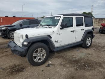  Salvage Jeep Wrangler