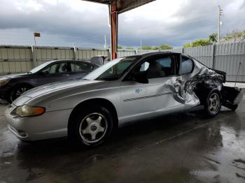  Salvage Chevrolet Monte Carlo