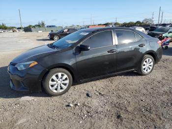  Salvage Toyota Corolla