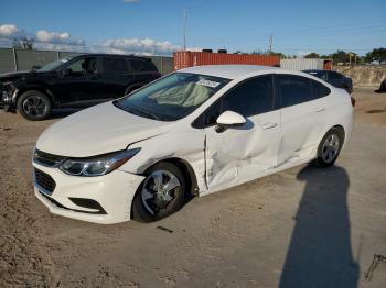  Salvage Chevrolet Cruze