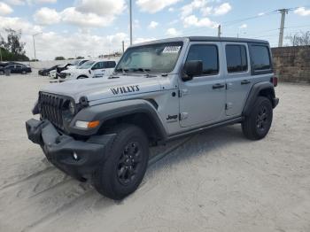  Salvage Jeep Wrangler