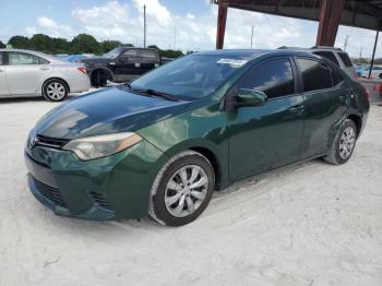  Salvage Toyota Corolla