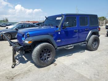  Salvage Jeep Wrangler