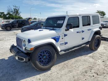  Salvage Jeep Wrangler