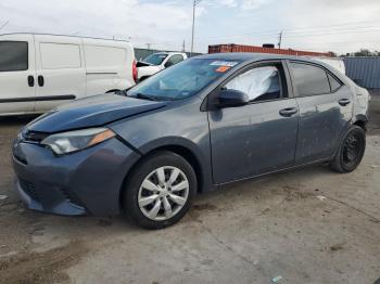  Salvage Toyota Corolla