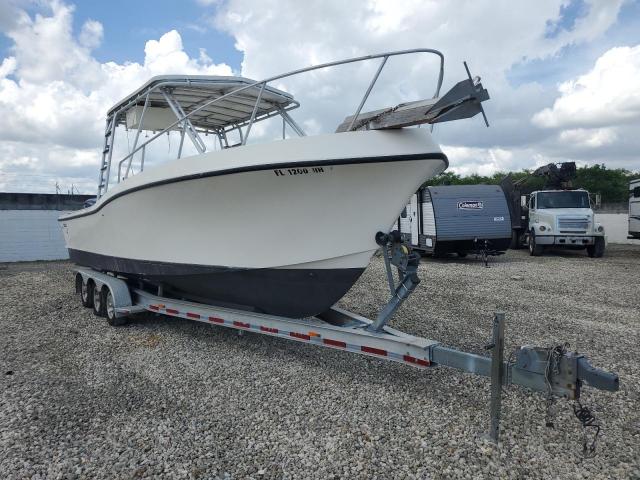  Salvage Mako Boat