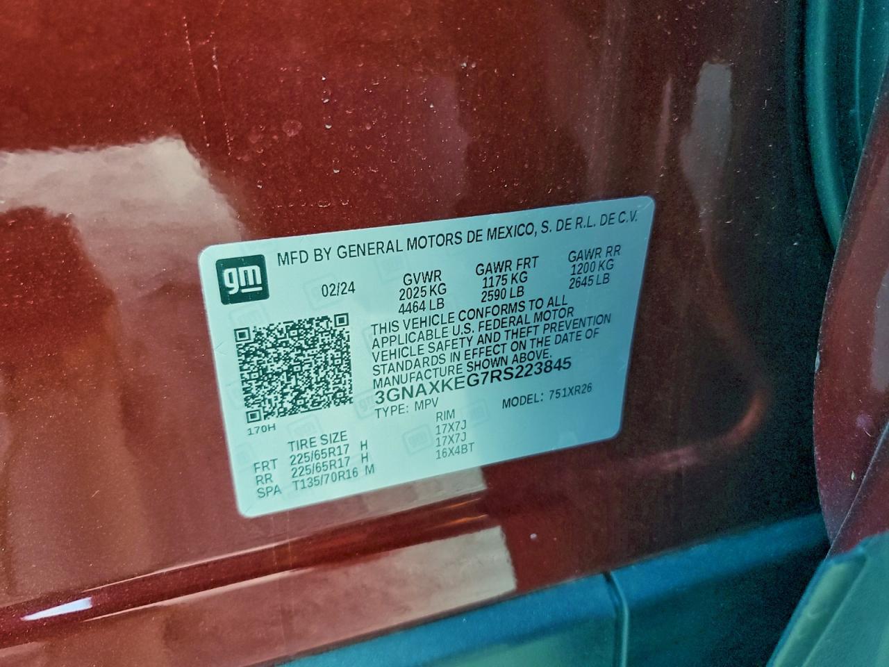 Chevrolet Equinox Lt Image 12