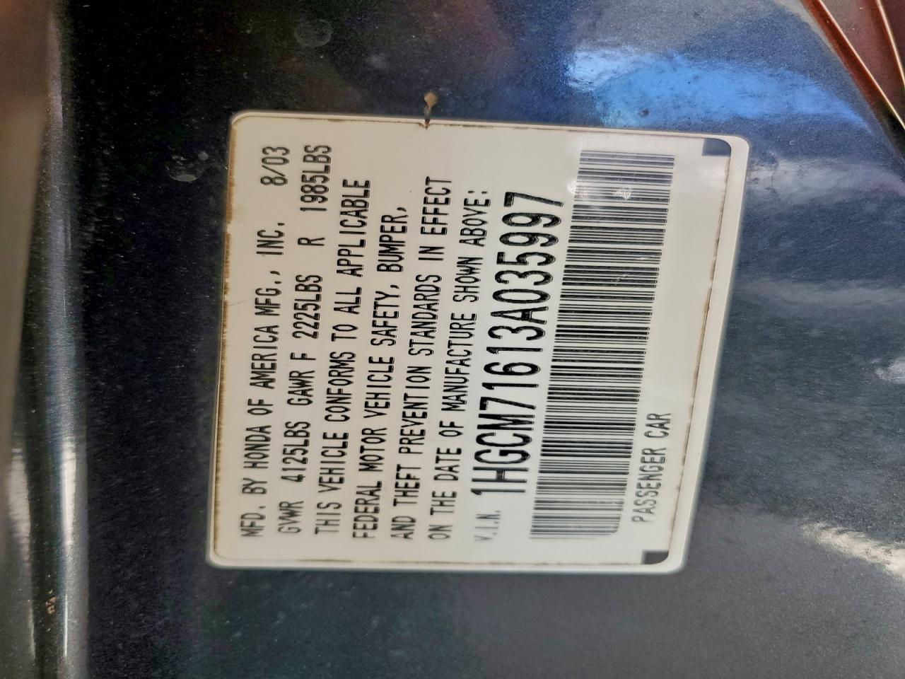 Honda Accord Ex Image 11