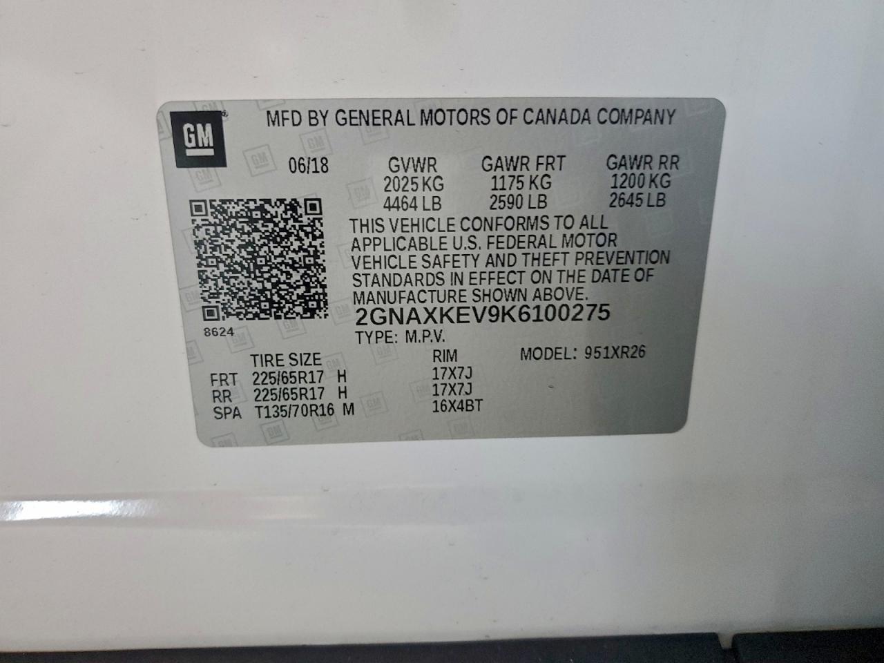 Chevrolet Equinox Lt Image 5