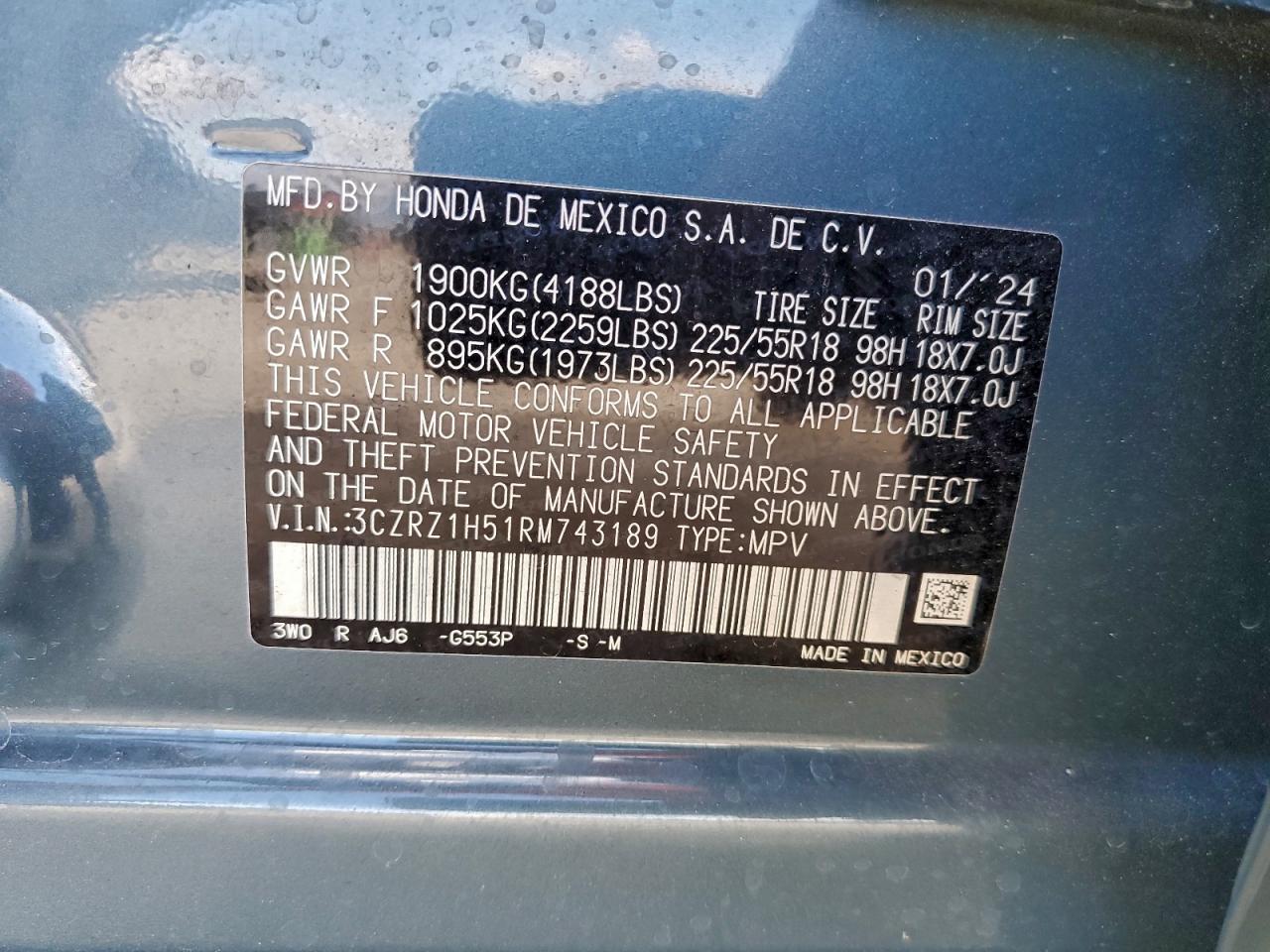 Honda HR-V Sport Image 10