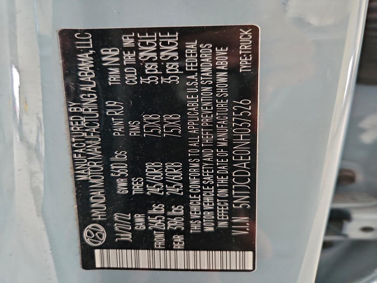 Hyundai SANTA CRUZ Sel Image 13