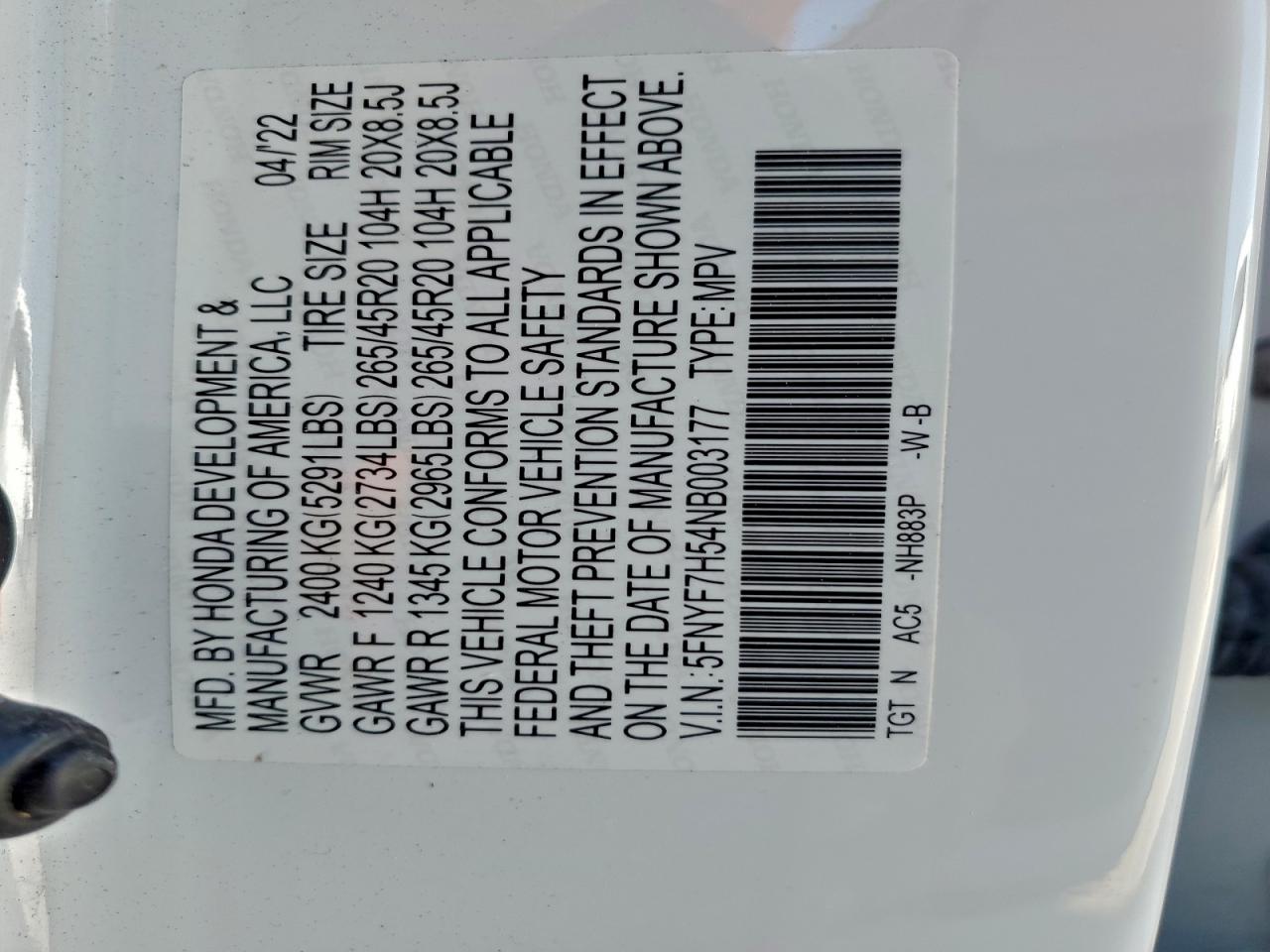 Honda Passport Exl Image 3