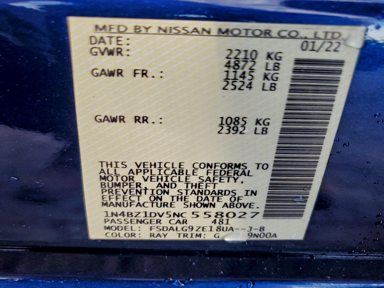 Nissan LEAF Sl Plus Image 9