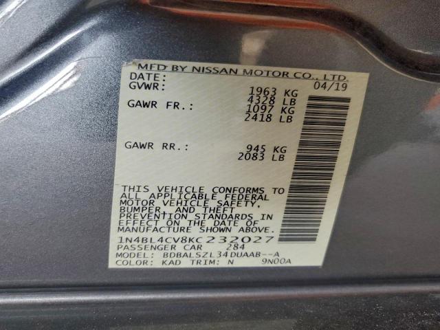 Nissan Altima Sr Image 11