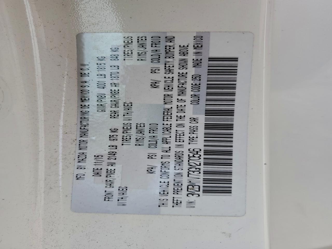 Mazda 3 Touring Image 3