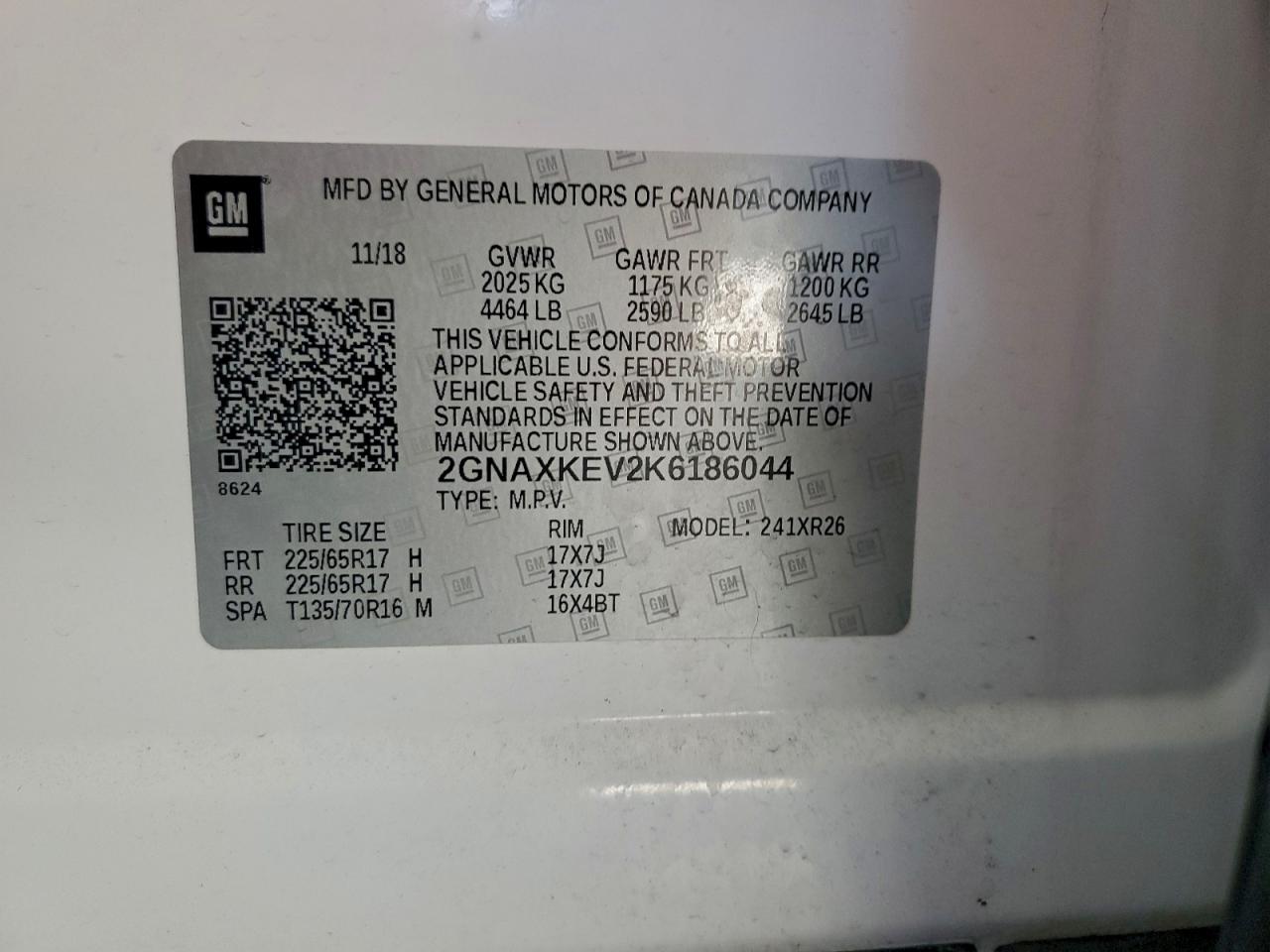 Chevrolet Equinox Lt Image 12