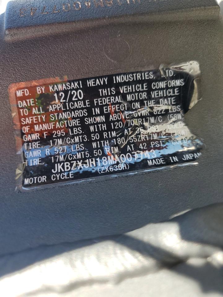 Kawasaki Zx636 K K Image 2