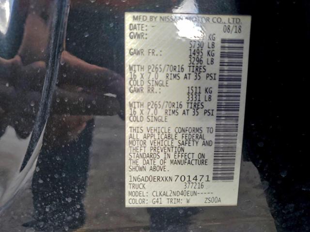 Nissan Frontier S Image 10