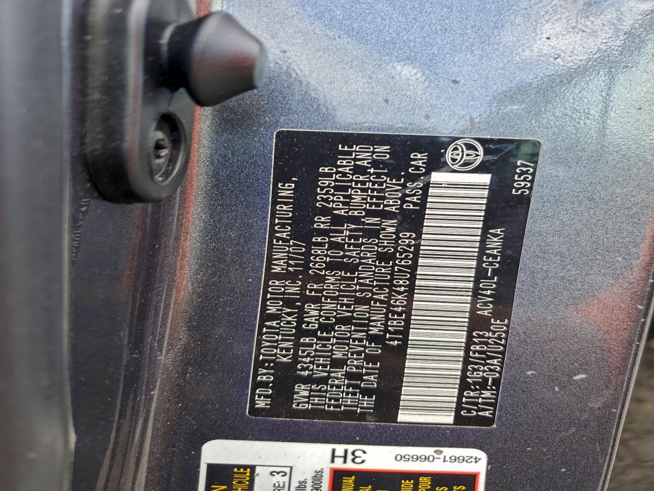 Toyota Camry Ce Image 10