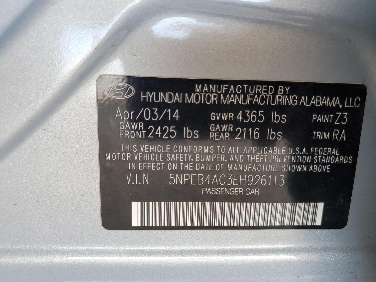 Hyundai SONATA Gls Image 9